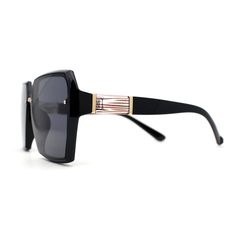 Glamourous Womens Oversize Square Fashion Sunglasses