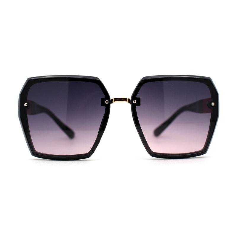 Glamourous Womens Oversize Square Fashion Sunglasses