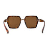 Glamourous Womens Oversize Square Fashion Sunglasses