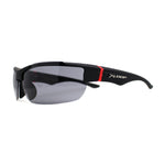 Xloop Mens Wrap Futuristic Half Rim Mirror Sport Sunglasses