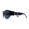 Polarized 61mm Luxury Large Oval Round Fashion Fit Over Sunglasses