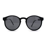 Mens P3 Iconic Keyhole Round Thin Plastic Sunglasses