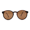 Mens P3 Iconic Keyhole Round Thin Plastic Sunglasses