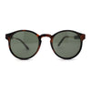 Mens P3 Iconic Keyhole Round Thin Plastic Sunglasses