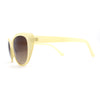 SA106 Womens 90s Diva Cat Eye Minimal Sunglasses