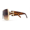 SA106 Futuristic Luxury Elegant Fashion Shield Oversize Sunglasses