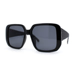 SA106 Womens 90s Rectangular Fashion Plastic Sunglasses