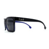 Locs Retro Horn Rim 2 Tone Mens Sunglasses