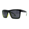 Locs Retro Horn Rim 2 Tone Mens Sunglasses