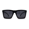 Locs Retro Horn Rim 2 Tone Mens Sunglasses