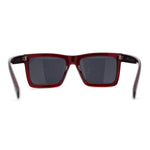 Locs Retro Horn Rim 2 Tone Mens Sunglasses