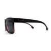 Locs Retro Horn Rim 2 Tone Mens Sunglasses