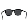 Mod Thin Plastic Hipster Rectangle Minimal Sunglasses