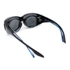 Polarized Extra Oversized All Black Fit Over Driving Sunglasses