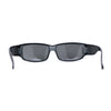 Polarized 58mm Womens Rhinestone Trim Slim Fit Over Sunglasses