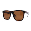 Polarized Mens Gentlemans Horn Rim Plastic Hipster Sunglasses