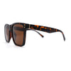 Polarized Mens Gentlemans Horn Rim Plastic Hipster Sunglasses