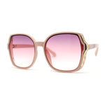 Womens Celeb Luxury Designer Butterfly Plastic Sunglasses