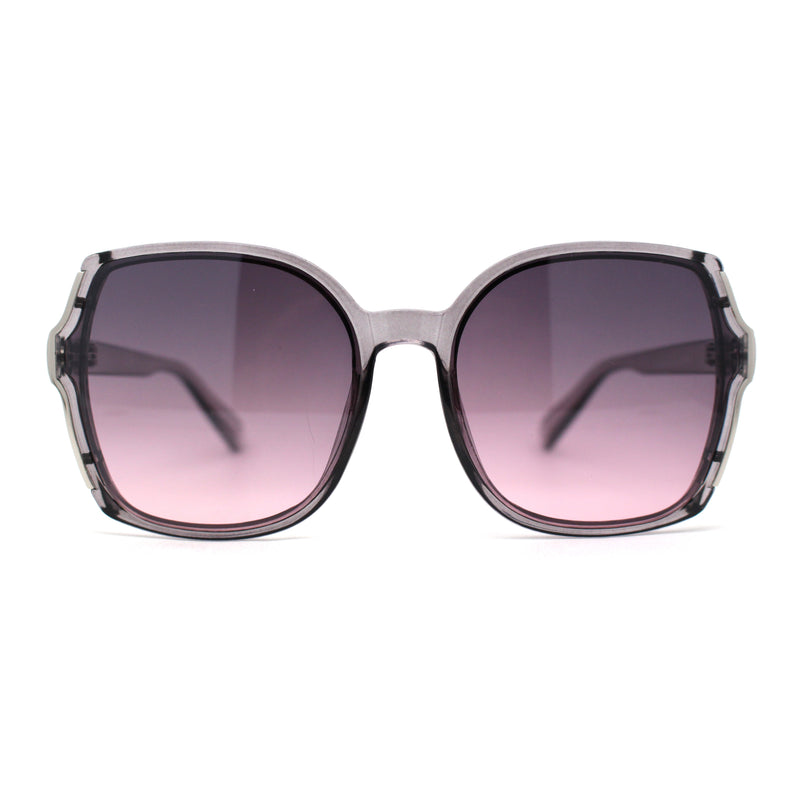 Womens Celeb Luxury Designer Butterfly Plastic Sunglasses