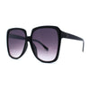 Oversized Retro Mod Thin Plastic Womens Butterfly Sunglasses