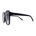 Oversized Retro Mod Thin Plastic Womens Butterfly Sunglasses