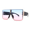 Womens Luxury Flat Top Thick Temple Mafia Sunglasses