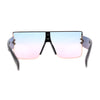 Womens Luxury Flat Top Thick Temple Mafia Sunglasses