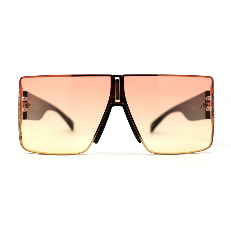 Womens Luxury Flat Top Thick Temple Mafia Sunglasses