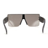 Womens Luxury Flat Top Thick Temple Mafia Sunglasses