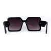 Mod Womens Exposed Lens Rectangle Butterfly Fashion Sunglasses