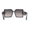 Mod Womens Exposed Lens Rectangle Butterfly Fashion Sunglasses