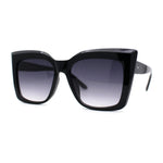 SA106 Womens Mod Oversized Square Cat Eye Sunglasses