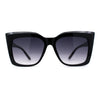 SA106 Womens Mod Oversized Square Cat Eye Sunglasses