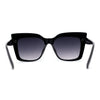 SA106 Womens Mod Oversized Square Cat Eye Sunglasses