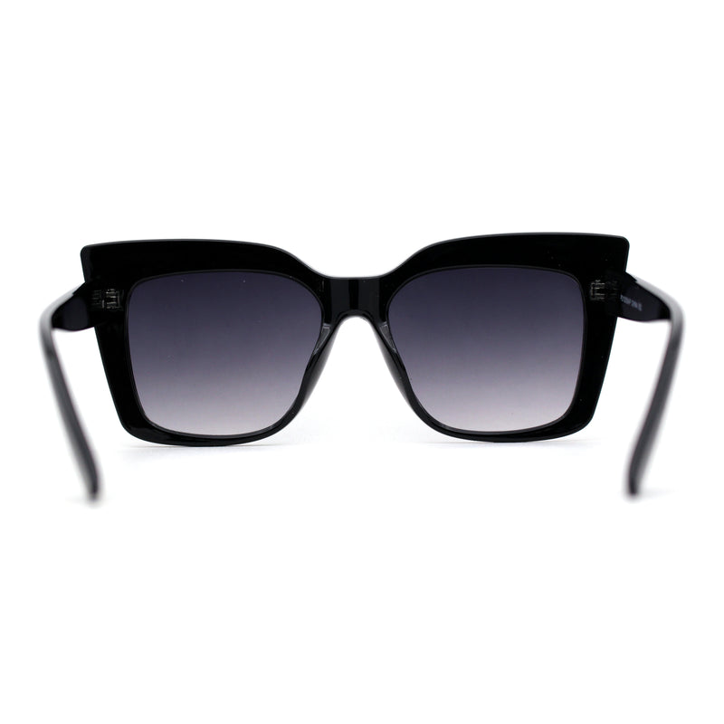 SA106 Womens Mod Oversized Square Cat Eye Sunglasses