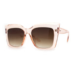 SA106 Womens Mod Oversized Square Cat Eye Sunglasses