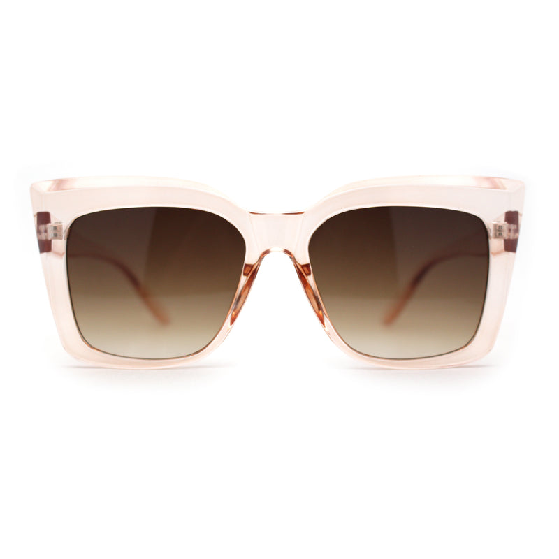 SA106 Womens Mod Oversized Square Cat Eye Sunglasses