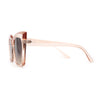 SA106 Womens Mod Oversized Square Cat Eye Sunglasses