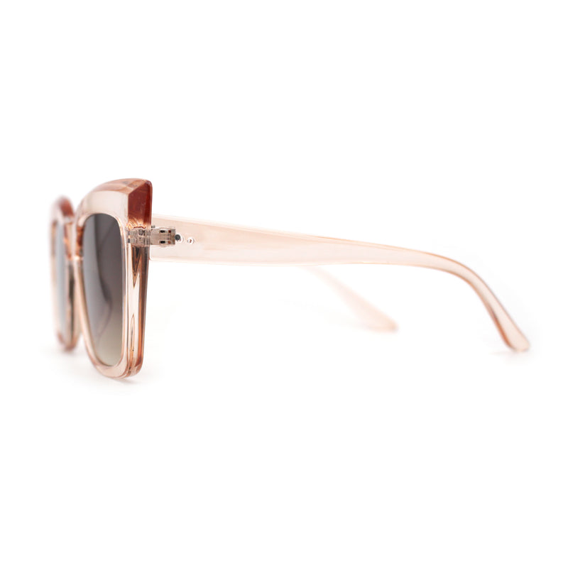 SA106 Womens Mod Oversized Square Cat Eye Sunglasses