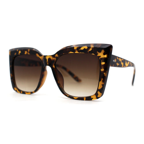 SA106 Womens Mod Oversized Square Cat Eye Sunglasses