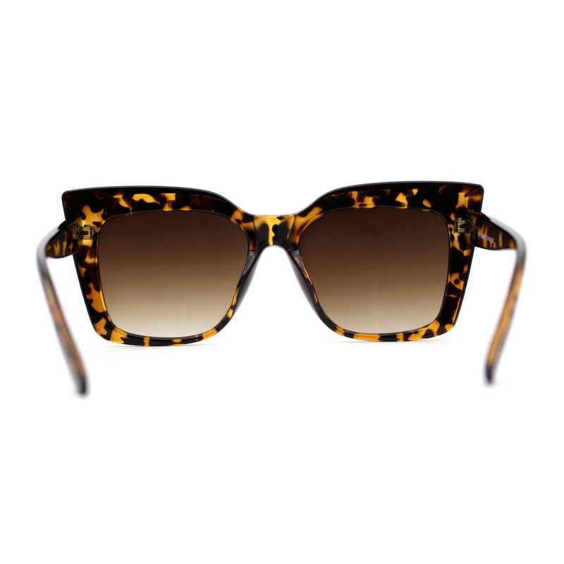 SA106 Womens Mod Oversized Square Cat Eye Sunglasses