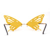 Rimless Butterfly Wing Unique Party Shade Sunglasses