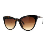 Womens Pearl Color Cat Eye Sunglasses