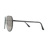 Mens 90s Rimless Officer Style Mirrored Lens Air Force Sunglasses