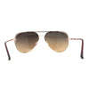 Half Frame Rimless Classic Air Force Officer Fashion Sunglasses