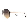 Half Frame Rimless Classic Air Force Officer Fashion Sunglasses