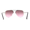 Half Frame Rimless Classic Air Force Officer Fashion Sunglasses
