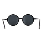 Round Circle Lens Wizard Plastic Mod Fashion Sunglasses