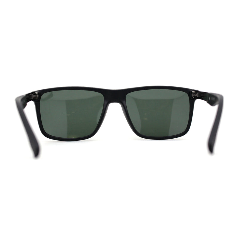 Polarized Gentlemens 90s Slick Sport Horn Rim Sunglasses