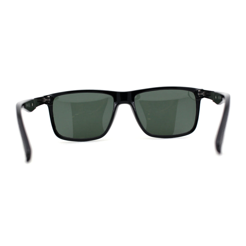 Polarized Gentlemens 90s Slick Sport Horn Rim Sunglasses